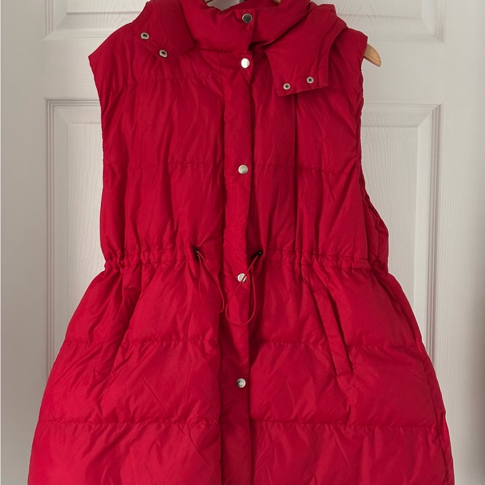 Red Puffer Vest